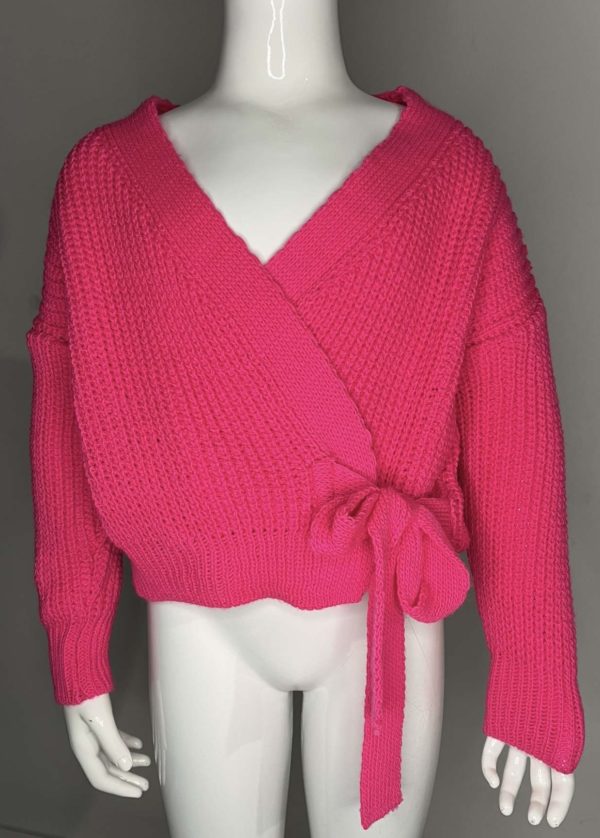 CACHE COEUR ROSE FLUO