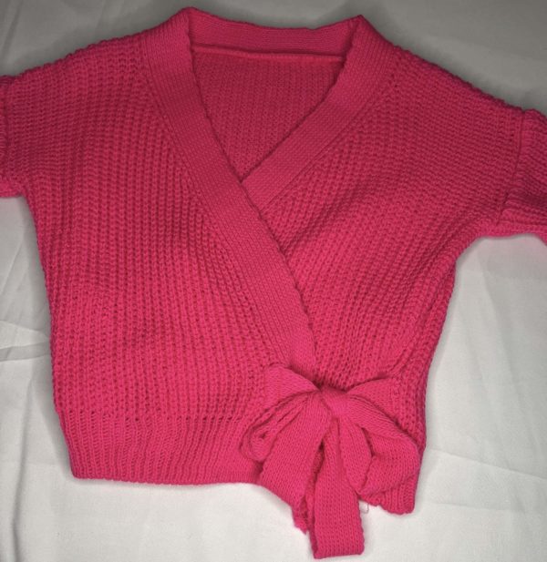 CACHE COEUR ROSE FLUO