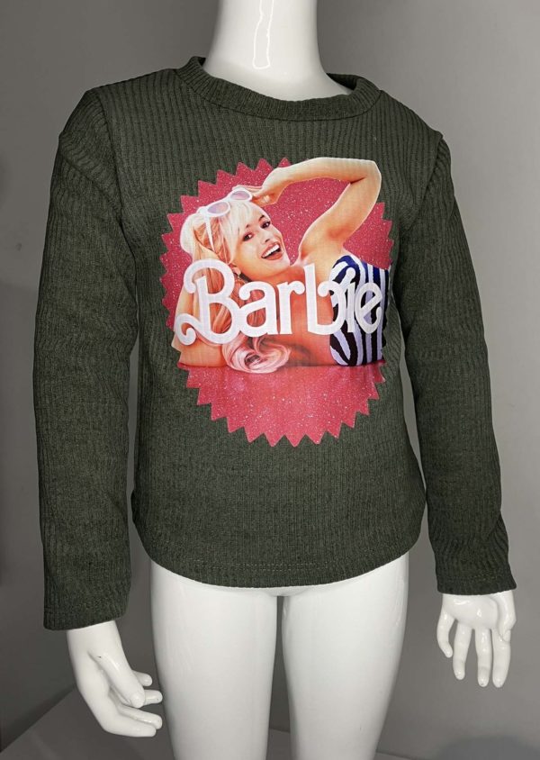 PHOTO 1 HAUT BARBIE KAKI