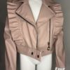 BOMBERS SIMILI CUIR ROSE