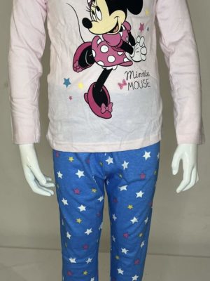 PIJAMA DISNEY MINNIE ROSE ET BLEU CLAIR 
