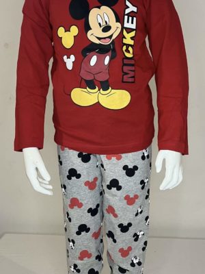 PIJAMA DISNEY MICKEY ROUGE ET GRIS 