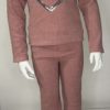ENSEMBLE BARBIE BEIGE ET ROSE