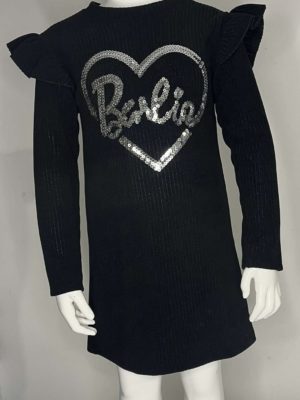 ROBES BARBIE BLEUES ET NOIRES 
