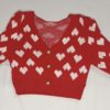 GILET CŒUR ROUGE 