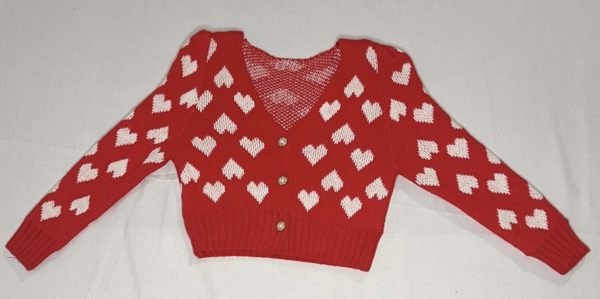 PHOTO 2 GILET CŒUR ROUGE