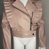 BOMBERS SIMILI CUIR ROSE