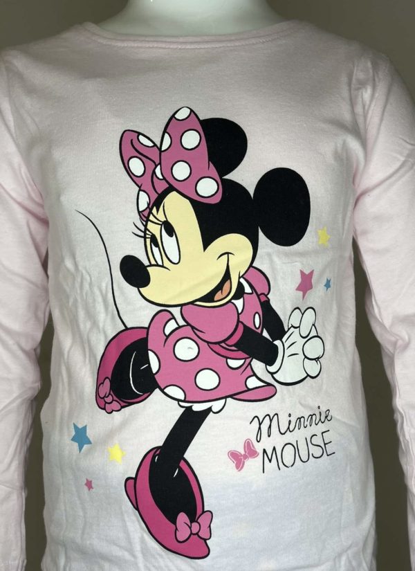 PHOTO 2 PIJAMA DISNEY MINNIE ROSE ET BLEU CLAIR