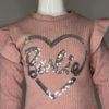 ENSEMBLE BARBIE BEIGE ET ROSE