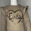 ENSEMBLE BARBIE BEIGE ET ROSE