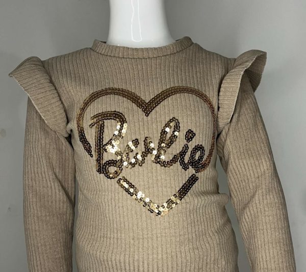 PHOTO 2 ENSEMBLE BARBIE BEIGE ET ROSE