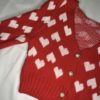 GILET CŒUR ROUGE 