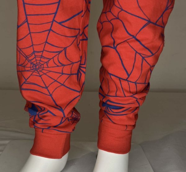 PHOTO 3 PIJAMA SPIDERMAN BLEU MARINE ET ROUGE