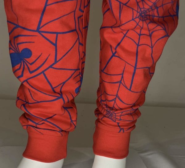 PHOTO 3 PIJAMA SPIDERMAN GRIS ET ROUGE