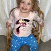 PIJAMA DISNEY MINNIE ROSE ET BLEU CLAIR 