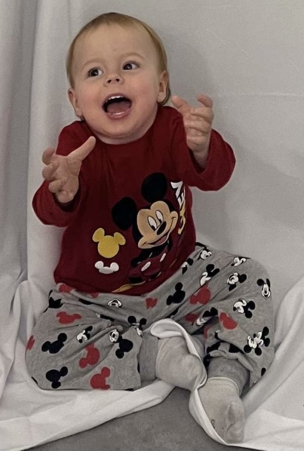 PHOTO 4 PIJAMA DISNEY MICKEY ROUGE ET GRIS