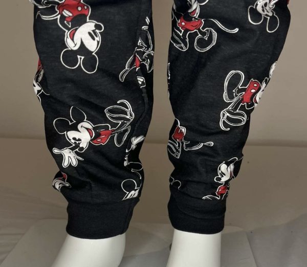 PHOTO 4 PIJAMA DISNEY MICKEY NOIR ET GRIS