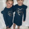 ROBES BARBIE BLEUES ET NOIRES 