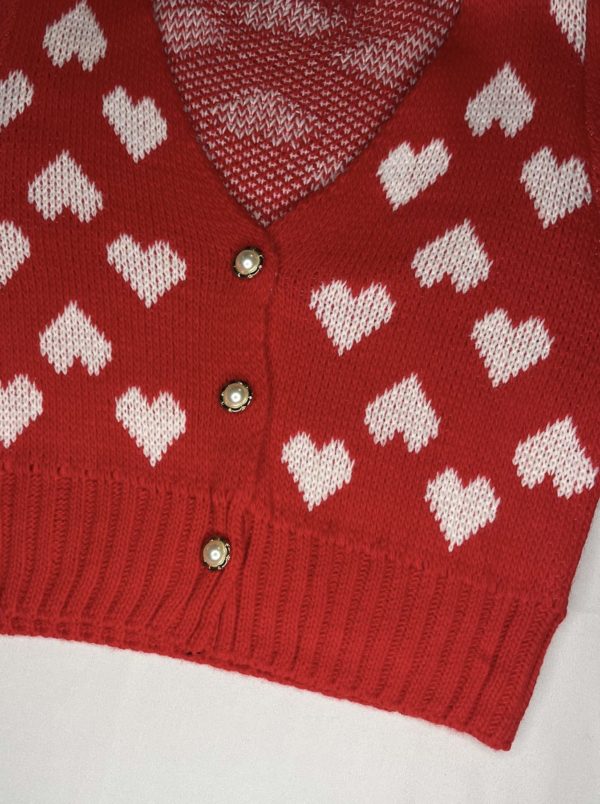 PHOTO 4 GILET CŒUR ROUGE