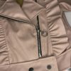 BOMBERS SIMILI CUIR ROSE