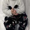 PIJAMA DISNEY MICKEY NOIR ET GRIS 